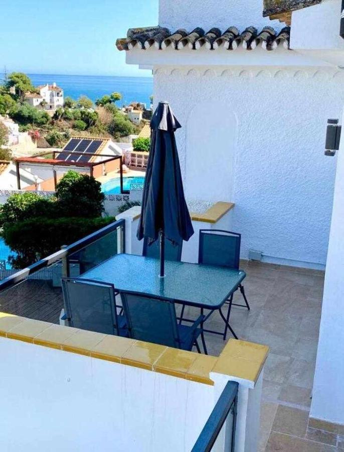 Apartamento 2 En Chalet Con Vista Abierta Al Mar Малага Экстерьер фото