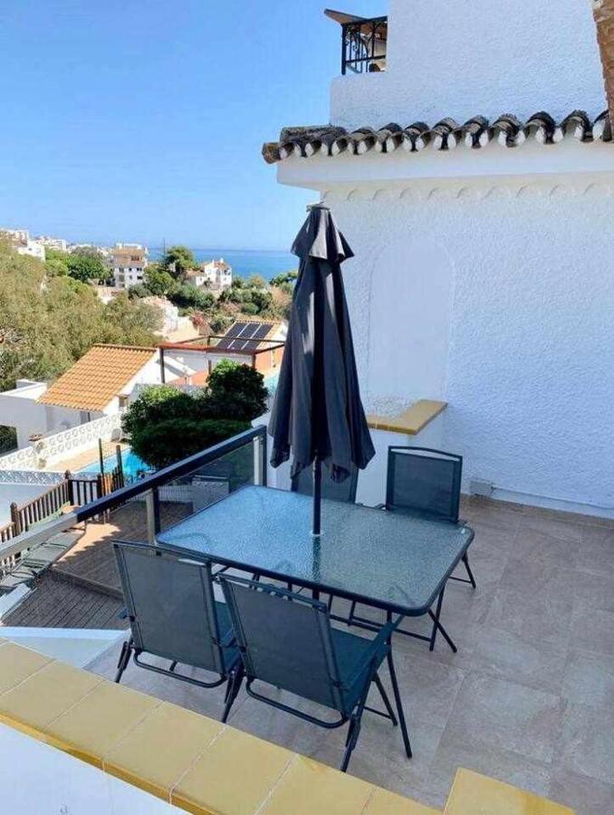 Apartamento 2 En Chalet Con Vista Abierta Al Mar Малага Экстерьер фото