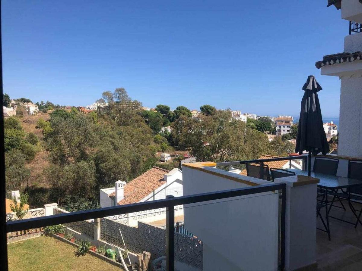 Apartamento 2 En Chalet Con Vista Abierta Al Mar Малага Экстерьер фото